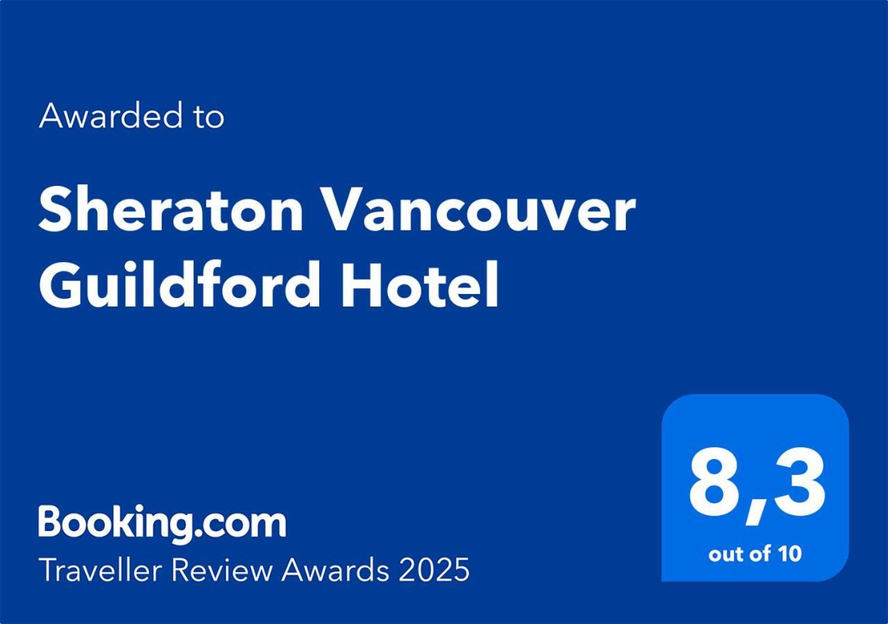 Sheraton Vancouver Guildford Hotel Surrey Exterior foto